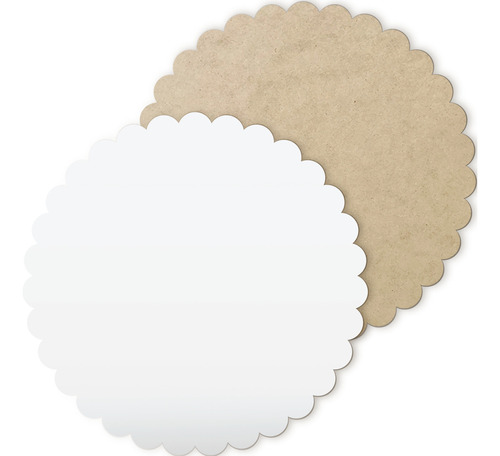 Tabuleiros Uno 1504 Cake Board Para Bolo Confeitaria Mdf 3mm Ondulado 31cm 10 Un