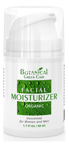 Crema Hidratante Facial De Cuidado Verde Botánico. Qb4wq