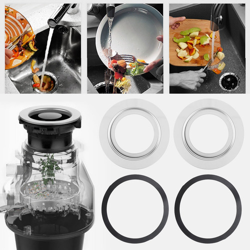 Adaptador Para Triturador De Alimentos De Acero Inoxidable D