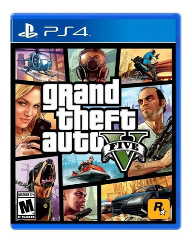 Gta 5 Standard Ps4 Rockstar Games Grand Theft Auto V (Usado)