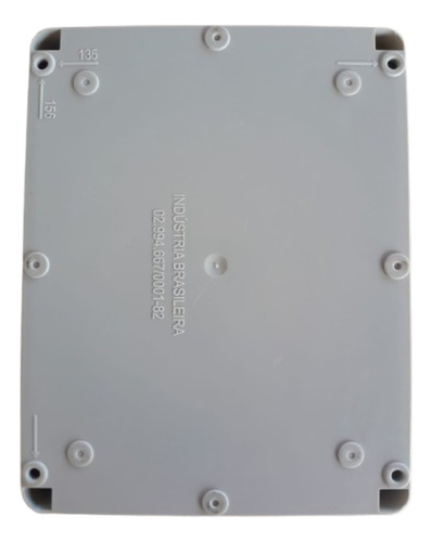 Caixa P/ Medidor Mono 190x150x90mm Quadro T Transp 18 Un