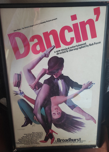 Afiche Original Dancin' Bob Fosse Año 1978