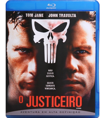 Blu-ray O Justiceiro - John Travolta - Lacrado & Original