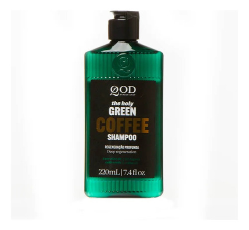  Shampoo De Limpeza Diária - Café Verde - Qod Barber Shop