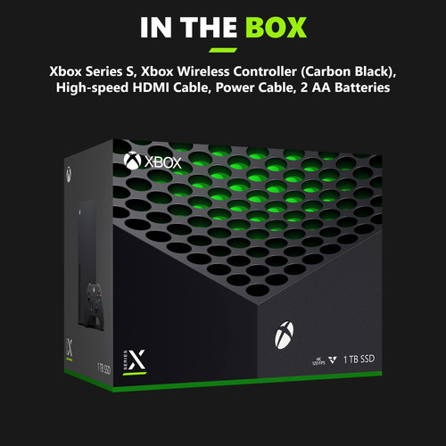 Refurbished Gaming Console Microsoft Xbox Series X 1tb Black