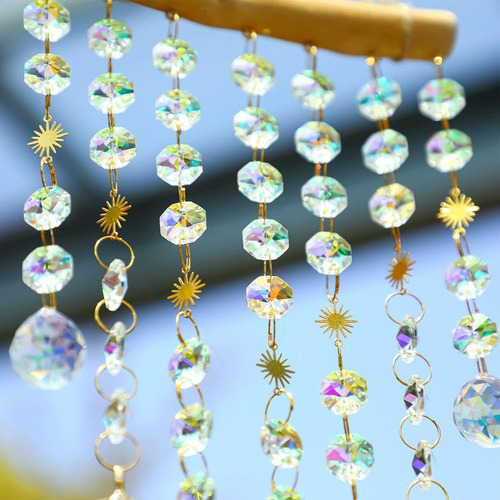 Atrapasoles De Cristal,atrapasueños Colgante De Cristal