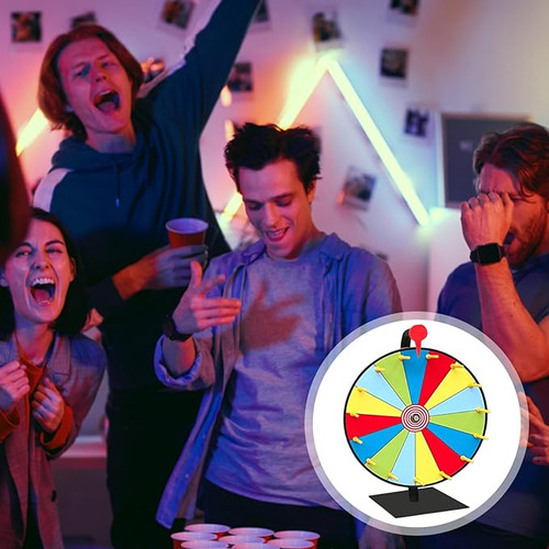 Rueda De Sorteo Del Juego Spinning Wheel De 30 Cm