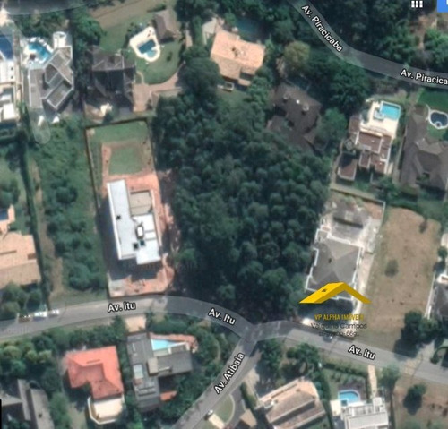 Terreno A Venda No Bairro Tamboré Em Barueri - Sp. - Vptb1t09-1
