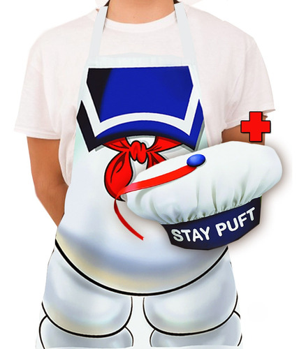 Delantal De Cocina Ghostbusters Marshmallow Man (stay Puft)