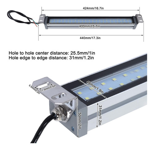 Led Working Lightc Act, Robust, And Versatile - Ip67 Waterpr