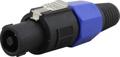 Conector Plug Speakon Macho Linha 4 Vias 18131 Tblack