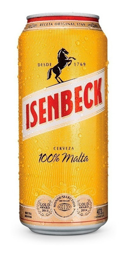 Cerveza Isenbeck Lata 473ml Pack X 24 Latas. Bodegadesabores
