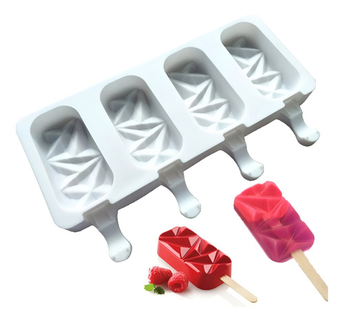 Moldes Para Helados Paletas Molde Helado Silicona Molde 108