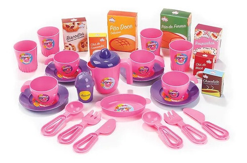 Brincadeira De Imaginação Crianças Meu Chá Com Jantarzinho