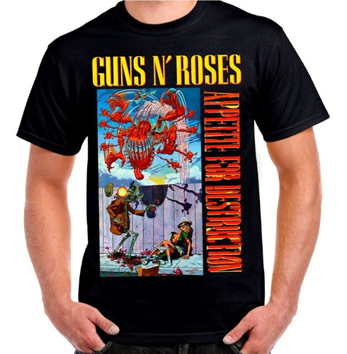 Guns N' Roses -appetite For Destruction Diseño Dos - Dtg