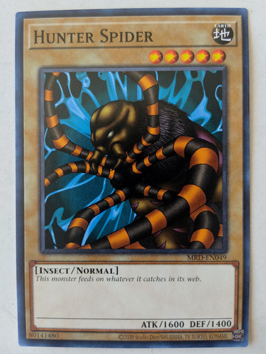 Yugioh! Tcg Hunter Spider Mrd-en049