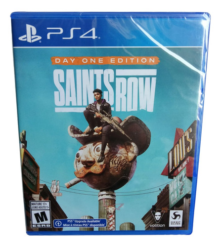 Saints Row Day One Edition Nuevo Físico Sellado Para Tu Ps4