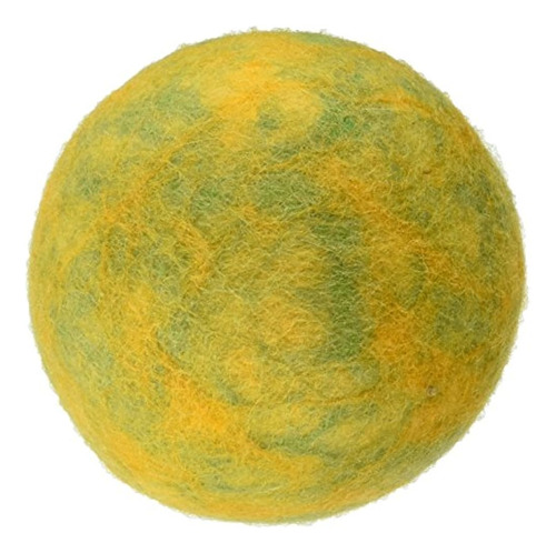 One Pet Planet 86012 35inch Wooly Fun Ball Dog Toy