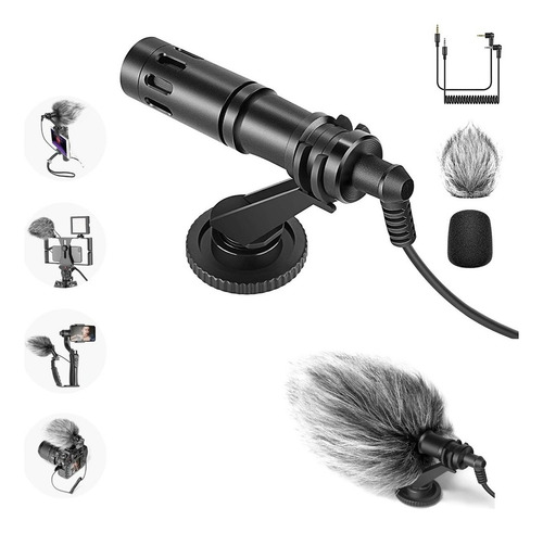 Micrófono De Video Neewer Cm14 Vlogging Profesional