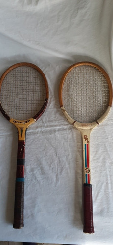 Raquetas De Tenis Usadas Una Es Pro  M4 1/2  La Otra Dunlop 