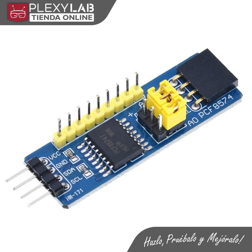 Módulo Expansor I2c Pcf8574 De 8 Bits Input/output Arduino