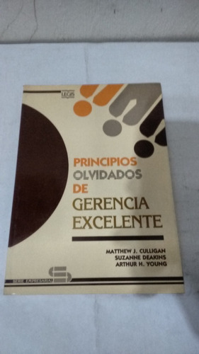 Principios Olvidados De Gerencia Excelente Matthew Y Otros