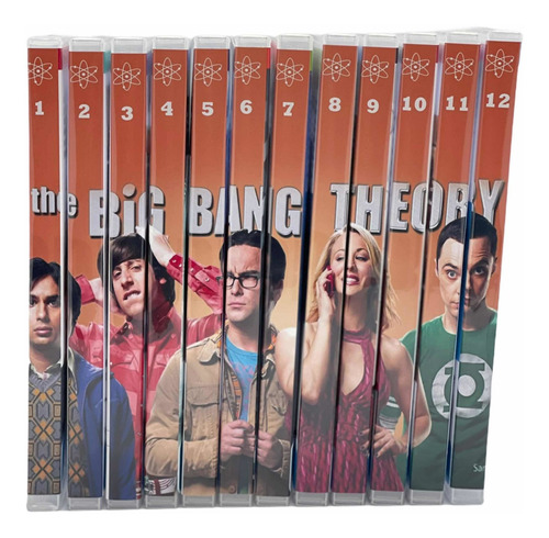 The Big Bang Theory Serie Completa Latino Dvd