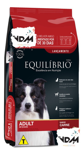 Equilibrio Adulto Todas Las Razas Carne 18kg Con Regalo