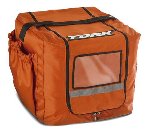 Mochila Térmica De Entragar Marmita Quentinha Marmitex 16 Cor Laranja