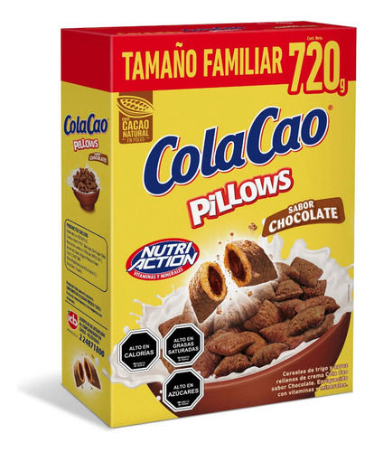 Cereal Pillows Chocolate Cola Cao 720g