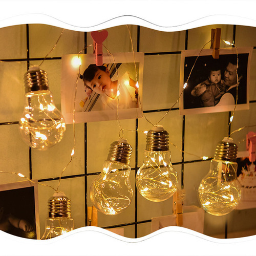 Guirnalda De Luces Solares For Exteriores Con 10 Led