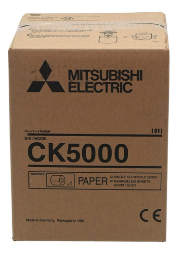 Papel Mitsubishi Ck5000 Duplex W5000 20x30 Doble Faz