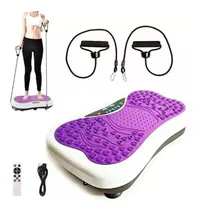 Comprar Plataforma Vibratoria Fitness Con Lazos Elasticos Power Fit 