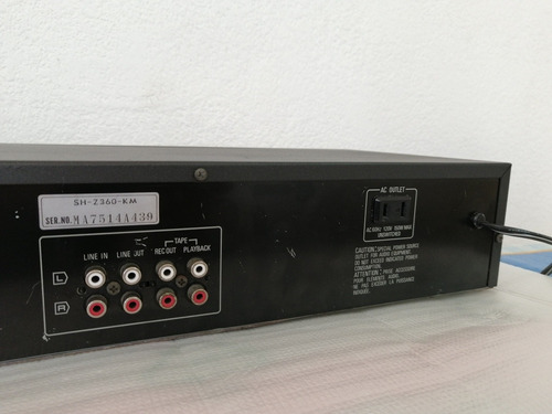 Ecualizador Technics Mod. Sh-z360 /yamaha, Pioneer, Sony. (Usado)
