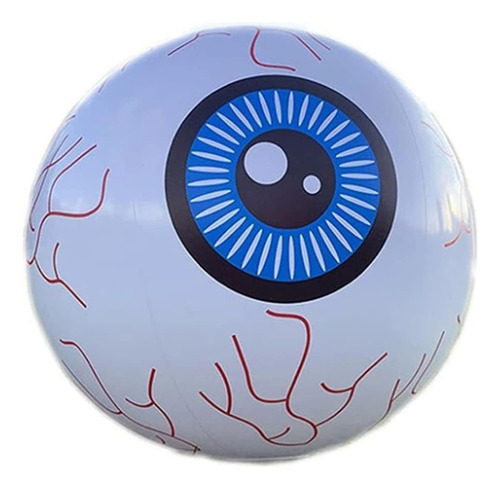 Globo Ocular Inflable De Fiesta De Halloween 5 Colores Led