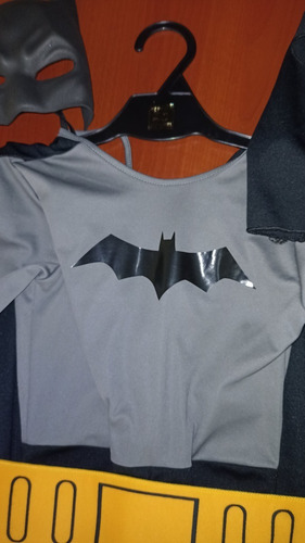Disfraz Batman Liga De La Justicia Sulamericana Negro (Usado)