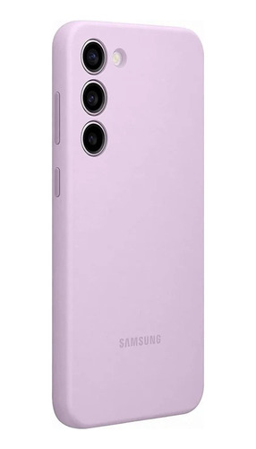 Funda Silicone Case Samsung  S23 Plus Color Lavanda