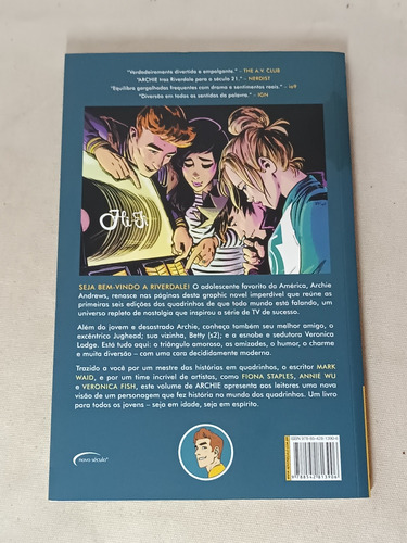 Hq Archie Bem-vindo A Riverdale Vol.01 Ver Descrição