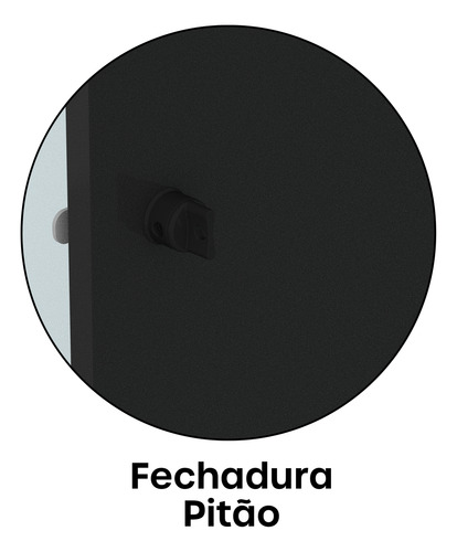 Armário Locker Guarda Volume Aço Light 1v 04 Portas