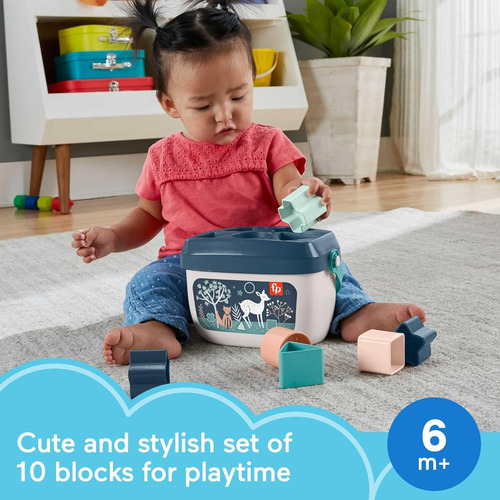 Juguete Apilable Fisher-price Babys First Blocks, Juego De 1