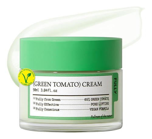 Crema Facial Green Tomato, Lifting De Poros Con 65% Greentom