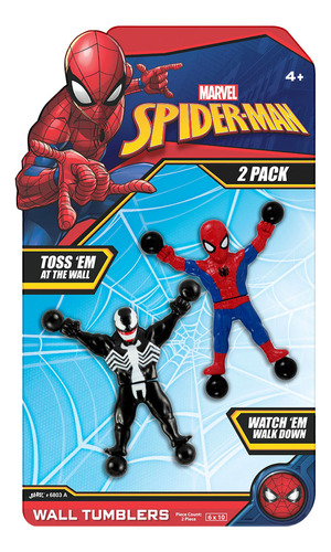 Figuras Marvel Adheribles - Spiderman Y Venom