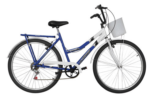 Bicicleta Summer Aro 26 Bicolor 6 Marchas Ultra Bikes Garupa