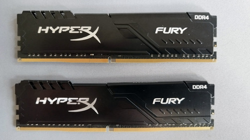 Memoria Ram Kingston Hyperx Fury Ddr4 8gb 2666mhz. 2pzs