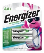 Batetrias Doble A Recargables Energizer