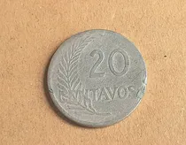 Comprar Moneda Antigua 20 Centavos Perú Año 1919