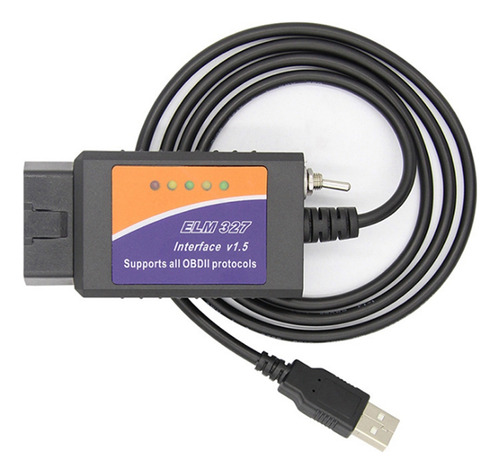 Cable De Diagnóstico Usb Elm 327 V1.5 Pic18f25k80 Con Interr