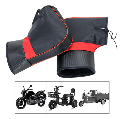 Guantes Protectores Para Manillar De Motocicleta En Clima