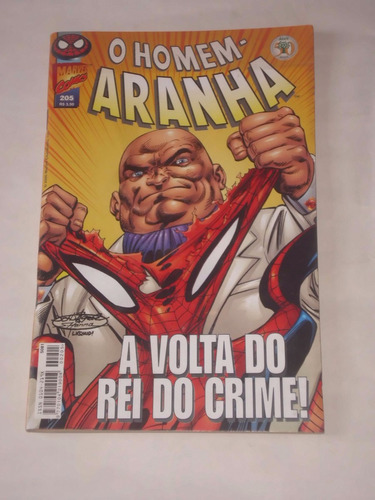 Hq Homem Aranha Nº 205 - Ed. Abril - 2000 - Perfeito Estado