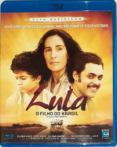 Blu-ray - Lula O Filho Do Brasil